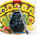 Mate Green degustacioni set – plavi mermer – fotografija proizvoda