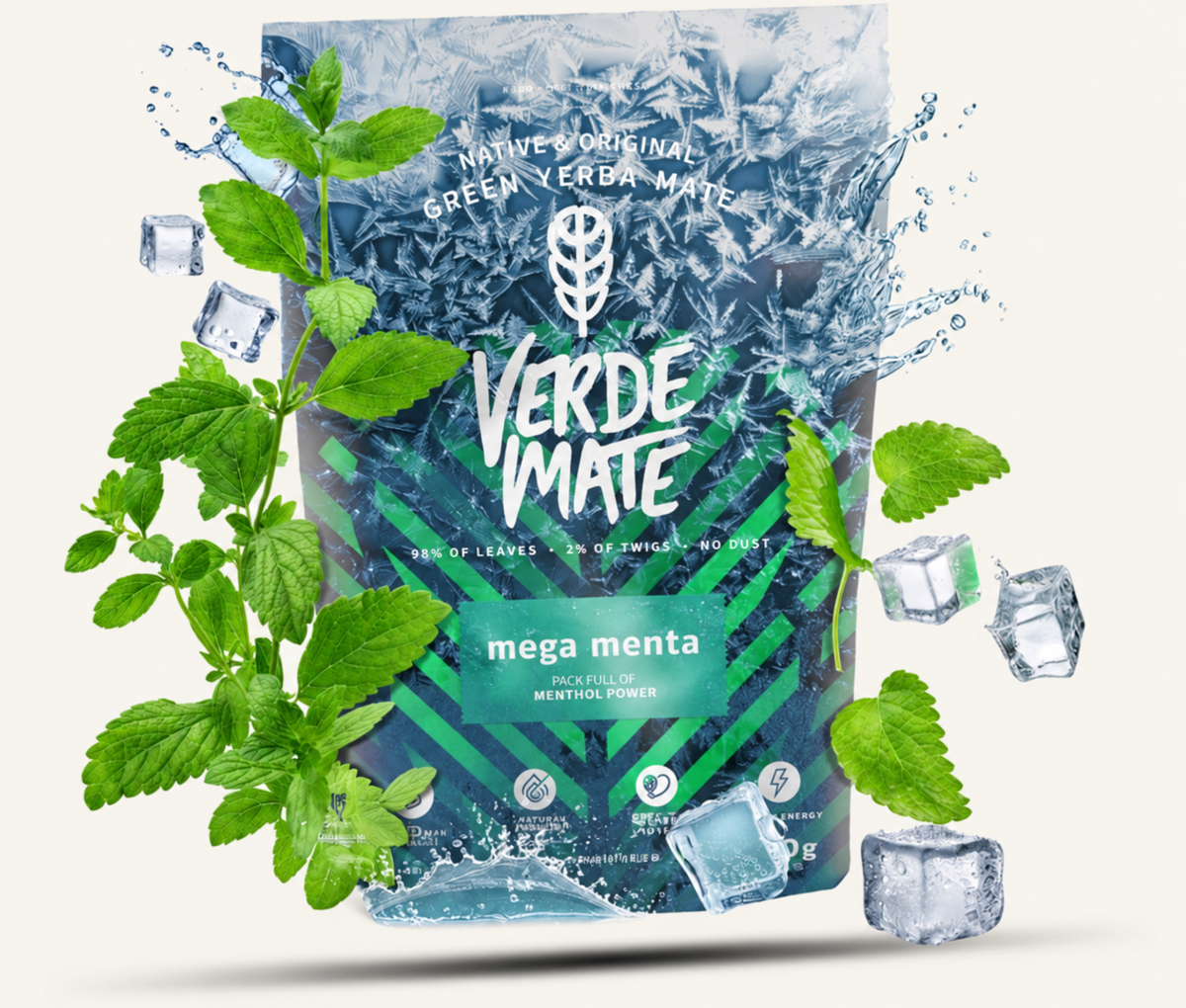 Verde Mate Green Mega Menta 500 g – fotografija proizvoda